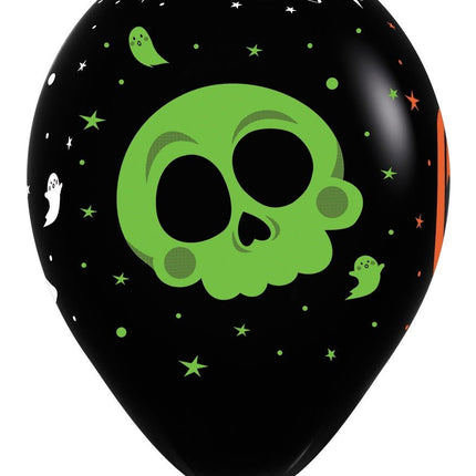 Halloween Ballonnen 30cm 25st van Sempertex koop je bij Partywinkel
