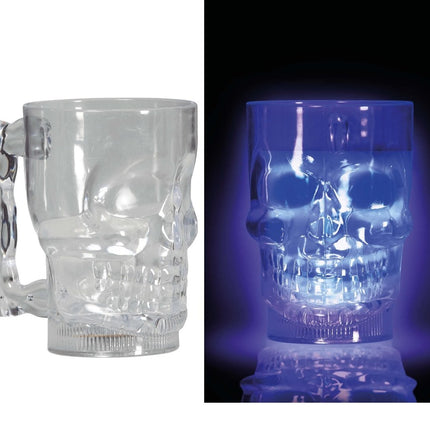 Halloween Beker Doodshoofd 700ml van Fiestas Guirca koop je bij Partywinkel