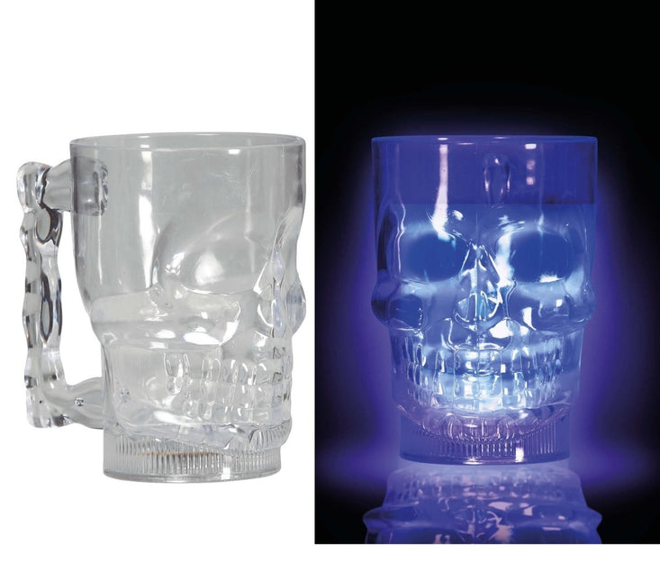 Halloween Beker Doodshoofd 700ml van Fiestas Guirca koop je bij Partywinkel