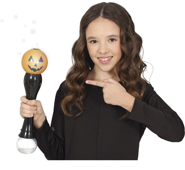 Halloween Bellenblaas Pompoen Led 36cm - Partywinkel - 8434077190654