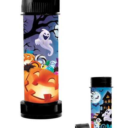 Halloween Bellenblaas Pompoenen En Spoken 14cm 24st - Partywinkel - 8434077267875