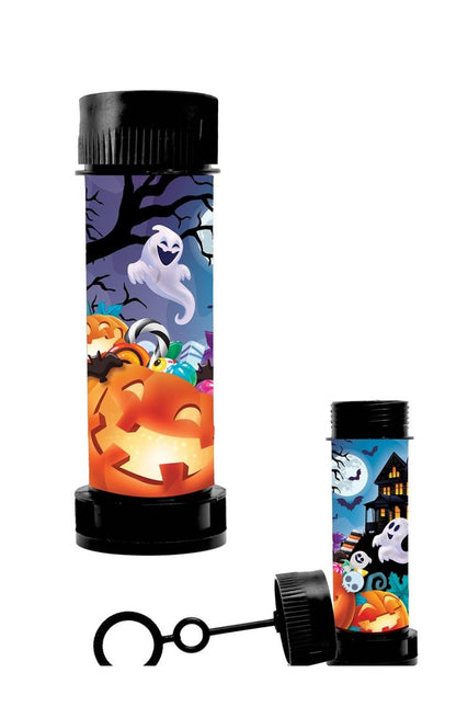 Halloween Bellenblaas Pompoenen En Spoken 14cm 24st - Partywinkel - 8434077267875