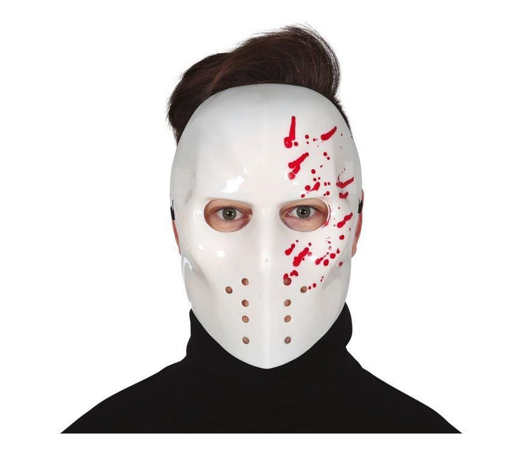 Halloween Bloederig Hockey Masker van Fiestas Guirca koop je bij Partywinkel