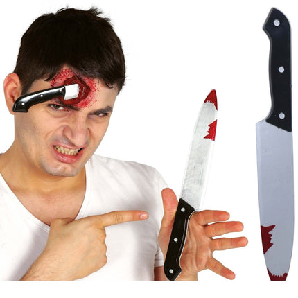 Halloween Bloederig Mes 30cm van Fiestas Guirca koop je bij Partywinkel