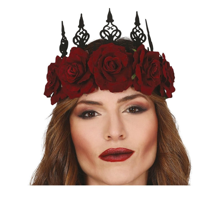 Halloween Bloemenkrans van Fiestas Guirca koop je bij Partywinkel