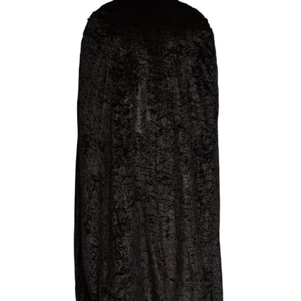 Halloween Cape Zwart Rood Deluxe van Partychimp koop je bij Partywinkel