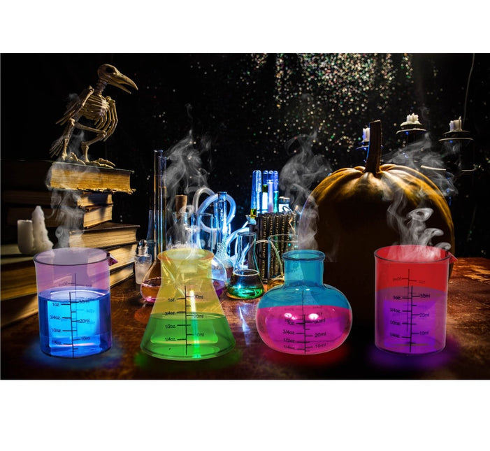 Halloween Decoratie Maatbekers 4 delig - Partywinkel - 8434077190579