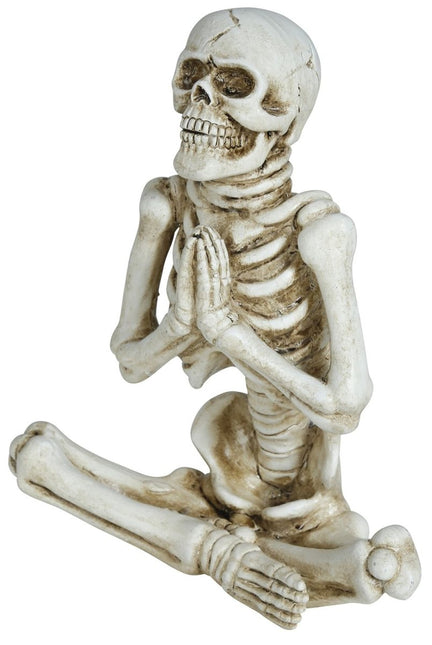 Halloween Decoratie Zitskelet 19cm - Partywinkel - 8434077249628