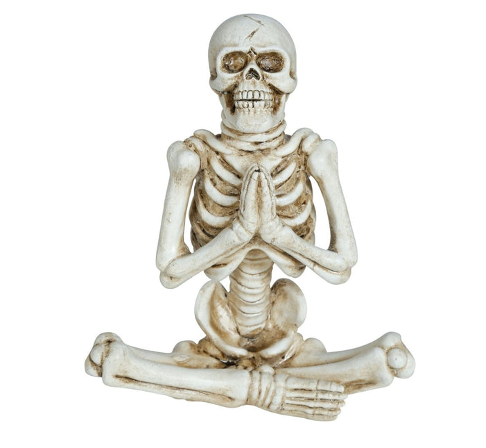 Halloween Decoratie Zitskelet 19cm - Partywinkel - 8434077249628