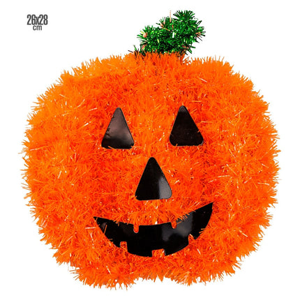 Halloween Deurbord Pompoen 28cm van Widmann koop je bij Partywinkel