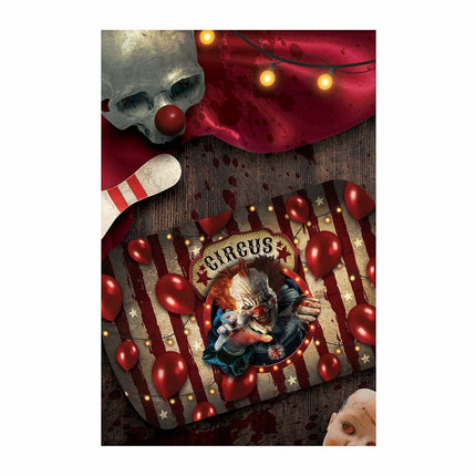 Halloween Dienblad Clown 29cm van Fiestas Guirca koop je bij Partywinkel