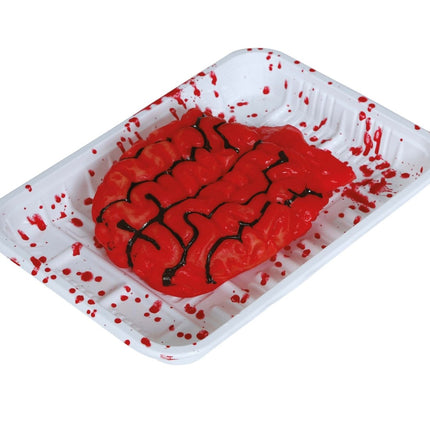 Halloween Dienblad Hersenen 18cm - Partywinkel - 8434077268254
