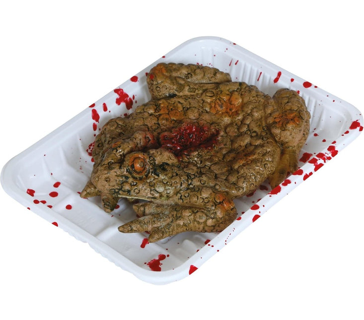 Halloween Dienblad Kikker 18cm - Partywinkel - 8434077268261