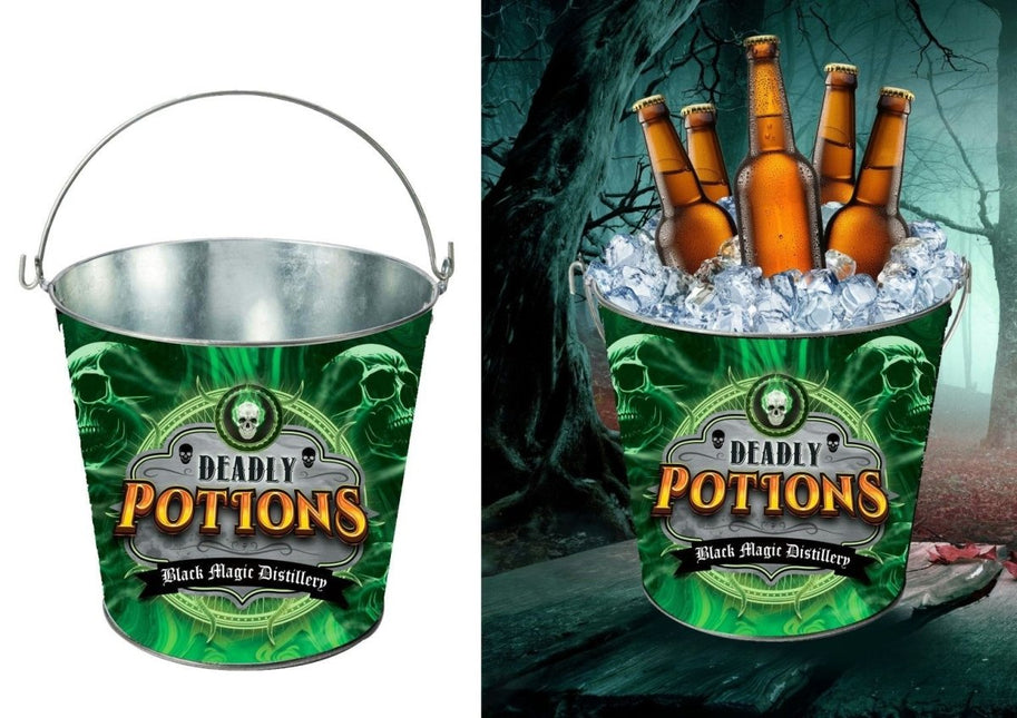 Halloween Emmer Deadly Potions 23cm - Partywinkel - 8434077268520