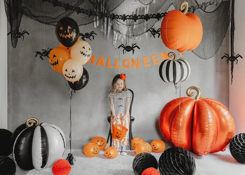 Halloween Emmer Oranje Pompoen 20,5cm van Partydeco koop je bij Partywinkel