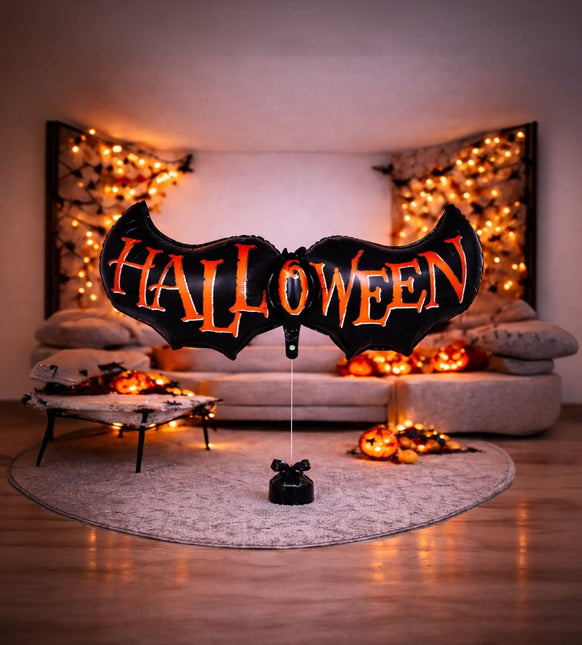 Halloween Folie Ballon Vleermuis Leeg 1m van Fiestas Guirca koop je bij Partywinkel