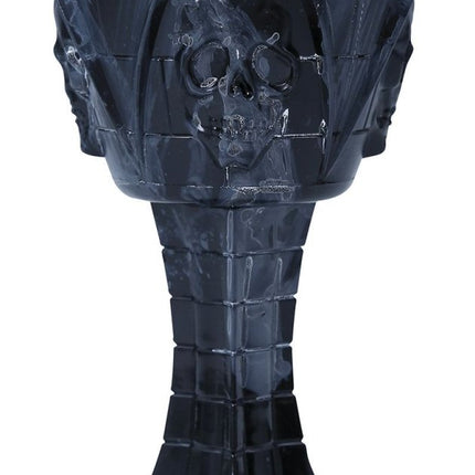Halloween Glas Schedel 19cm van Fiestas Guirca koop je bij Partywinkel