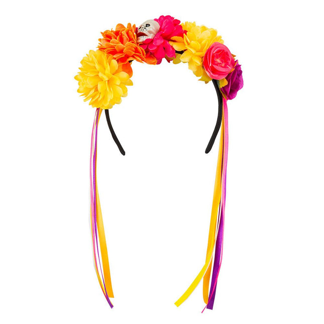 Halloween Haarband Bloemen van Boland koop je bij Partywinkel