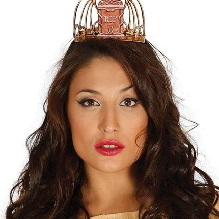 Halloween Haarband Grafsteen van Fiestas Guirca koop je bij Partywinkel