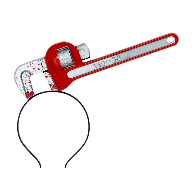 Halloween Haarband Moersleutel Bloederig van Widmann koop je bij Partywinkel