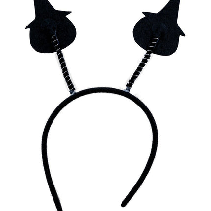 Halloween Haarband Pompoenen Met Hoed van Fiestas Guirca koop je bij Partywinkel