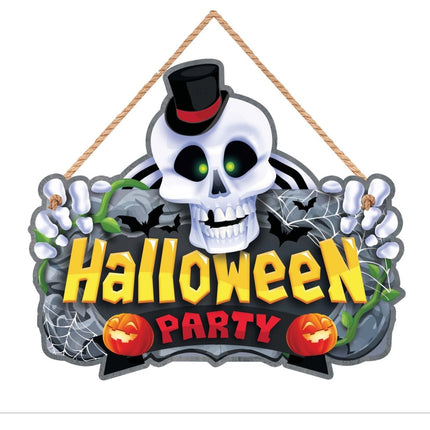 Halloween Hangbord Halloween Party 35cm - Partywinkel - 8434077268858