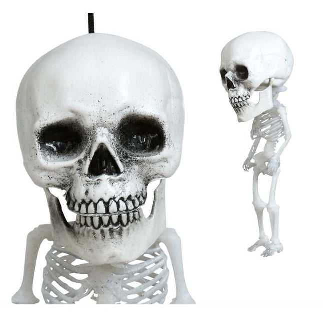 Halloween Hangdecoratie Skelet 15cm - Partywinkel - 8434077248751