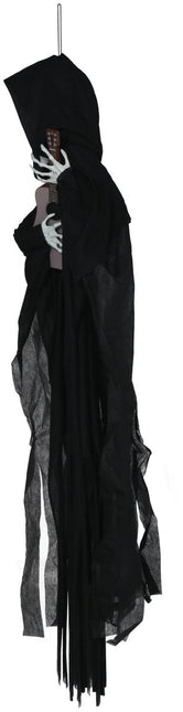 Halloween Hangdecoratie Skelet Met Gitaar 1,2m - Partywinkel - 8434077248867