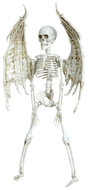 Halloween Hangdecoratie Skelet Met Vleugels 46cm - Partywinkel - 8434077248874