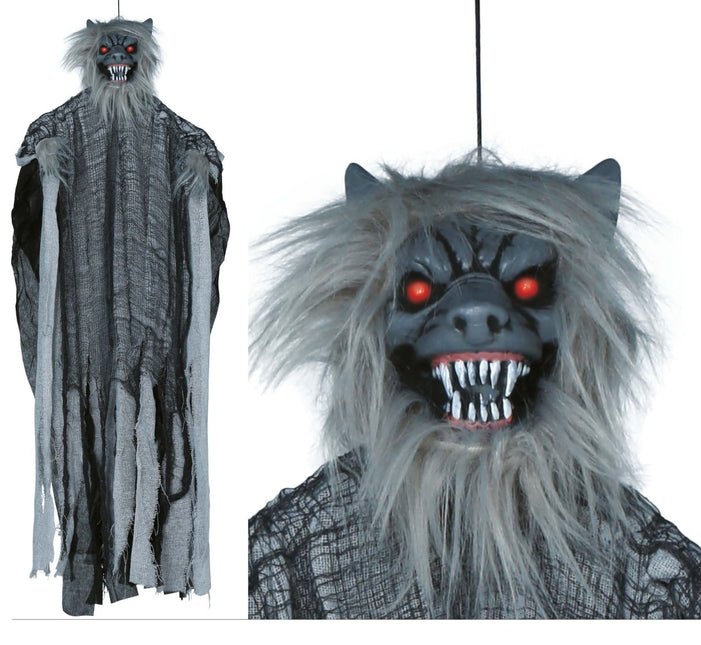 Halloween Hangdecoratie Weerwolf 1,2m - Partywinkel - 8434077249031