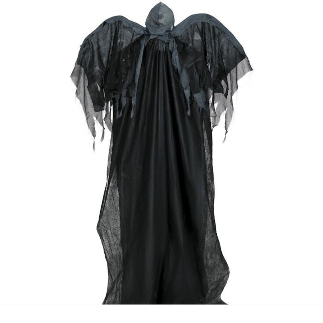Halloween Hangdecoratie Zwart Engel - Partywinkel - 8434077248522