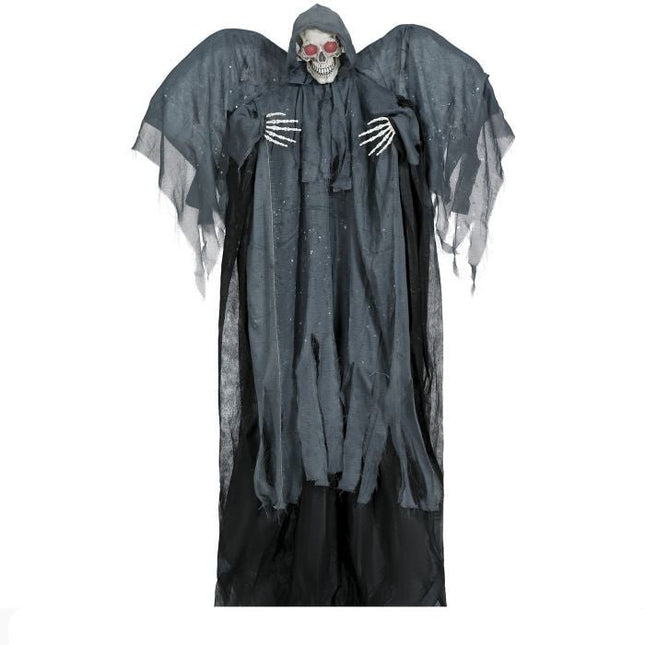 Halloween Hangdecoratie Zwart Engel - Partywinkel - 8434077248522