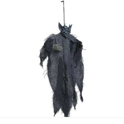 Halloween Hangdecoratie Zwart Vampier 40cm - Partywinkel - 8434077248829