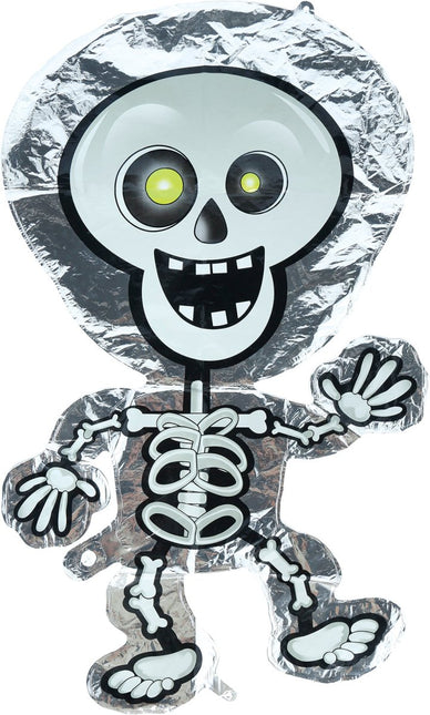Halloween Helium Ballon Skelet Leeg 65cm van Fiestas Guirca koop je bij Partywinkel