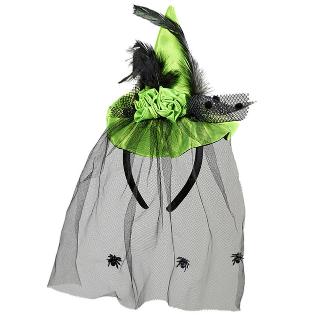 Halloween Hoed Groen Heks van Widmann koop je bij Partywinkel