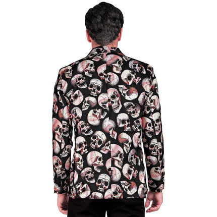 Halloween Jas Heren Schedel van Widmann koop je bij Partywinkel