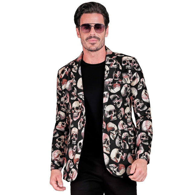 Halloween Jas Heren Schedel van Widmann koop je bij Partywinkel