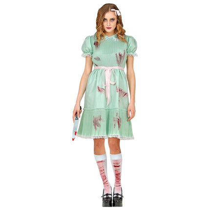 Halloween Jurk Dames Moordende Pop van Widmann koop je bij Partywinkel