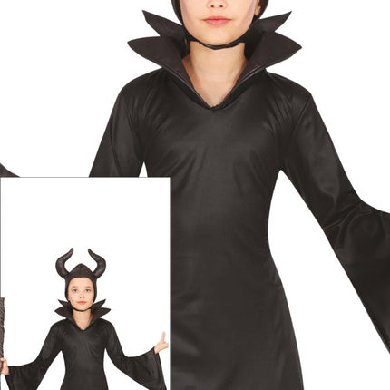 Halloween Jurk Meisje Boze Fee van Fiestas Guirca koop je bij Partywinkel