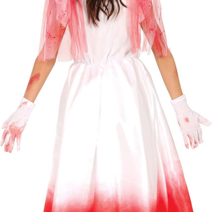 Halloween Jurk Meisje Met Bloed van Fiestas Guirca koop je bij Partywinkel