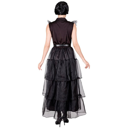 Halloween Jurk Zwart Dames Gothic van Widmann koop je bij Partywinkel