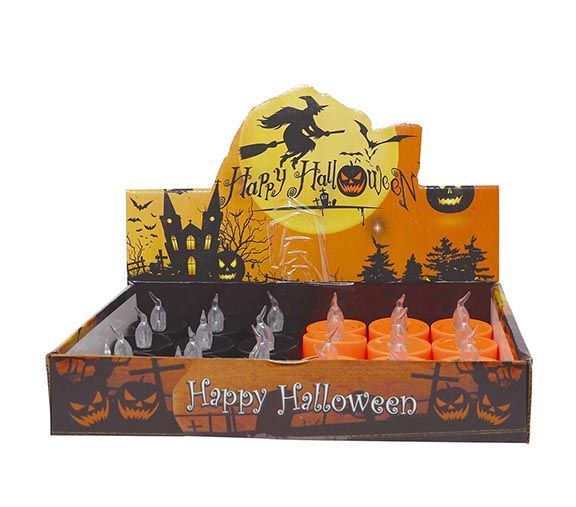 Halloween Kaarsen 12st van Fiestas Guirca koop je bij Partywinkel