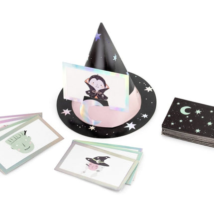 Halloween Kaartspel Wie Ben Ik 46 delig van Partydeco koop je bij Partywinkel