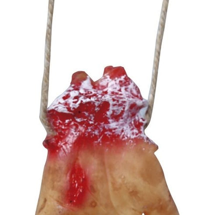Halloween Ketting Bloederige Hand van Fiestas Guirca koop je bij Partywinkel