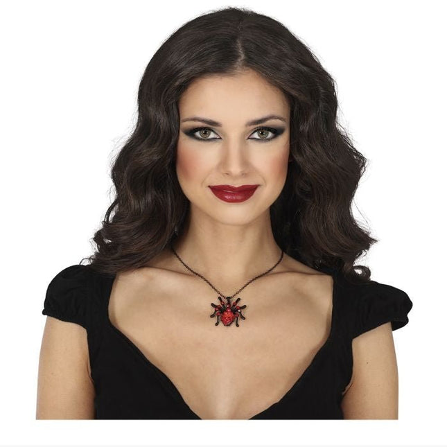 Halloween Ketting Spin 6cm - Partywinkel - 8434077249475