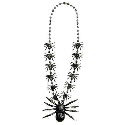 Halloween Ketting Spinnen 40cm van Widmann koop je bij Partywinkel
