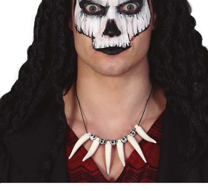 Halloween Ketting Tanden van Fiestas Guirca koop je bij Partywinkel