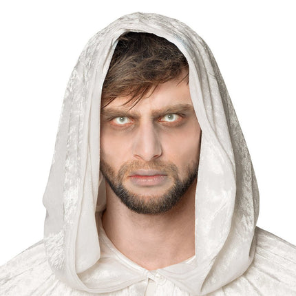 Halloween Kleurlenzen Wazig Wit van Boland koop je bij Partywinkel