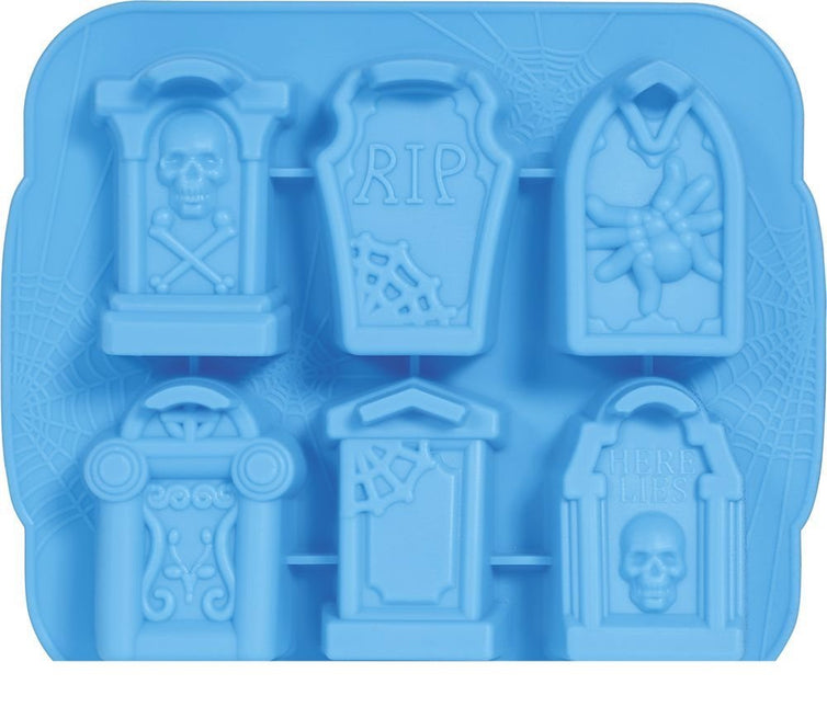 Halloween Koekvormpjes Grafstenen 21cm - Partywinkel - 8434077190449