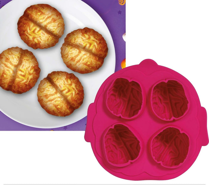 Halloween Koekvormpjes Hersenen 21cm - Partywinkel - 8434077190432